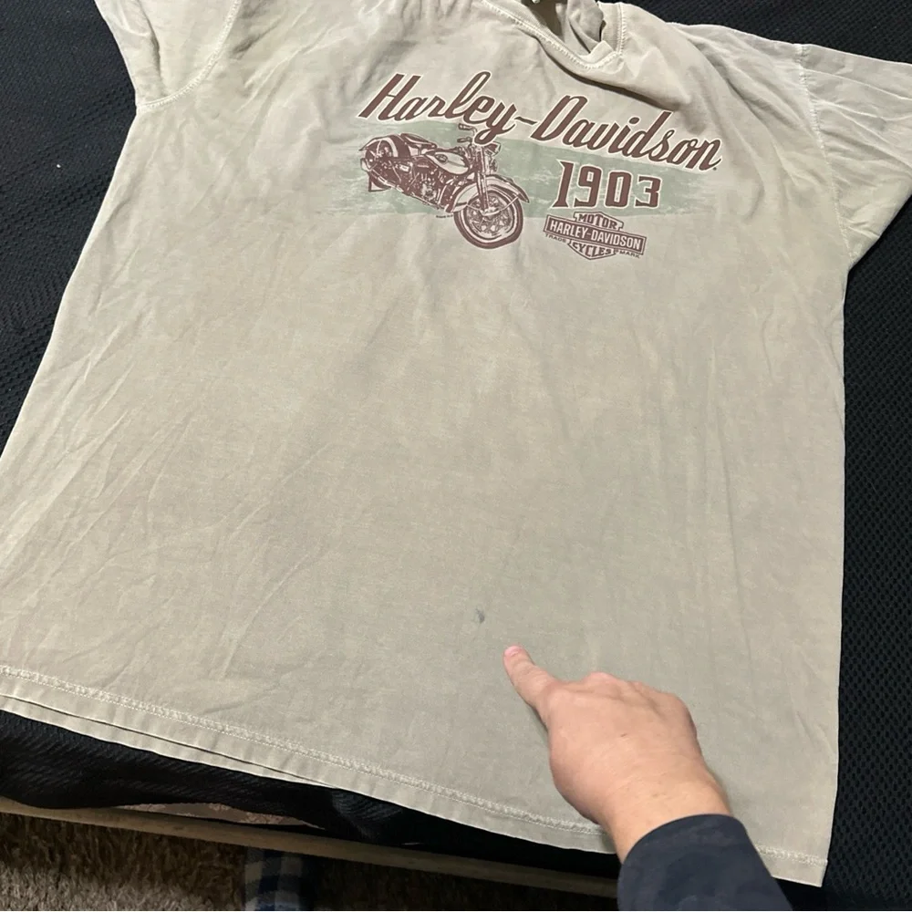 Harley-Davidson Men's XL Graphic T-shirt Vintage Style Bike 1903  Motorcycle - Picture 10 of 12